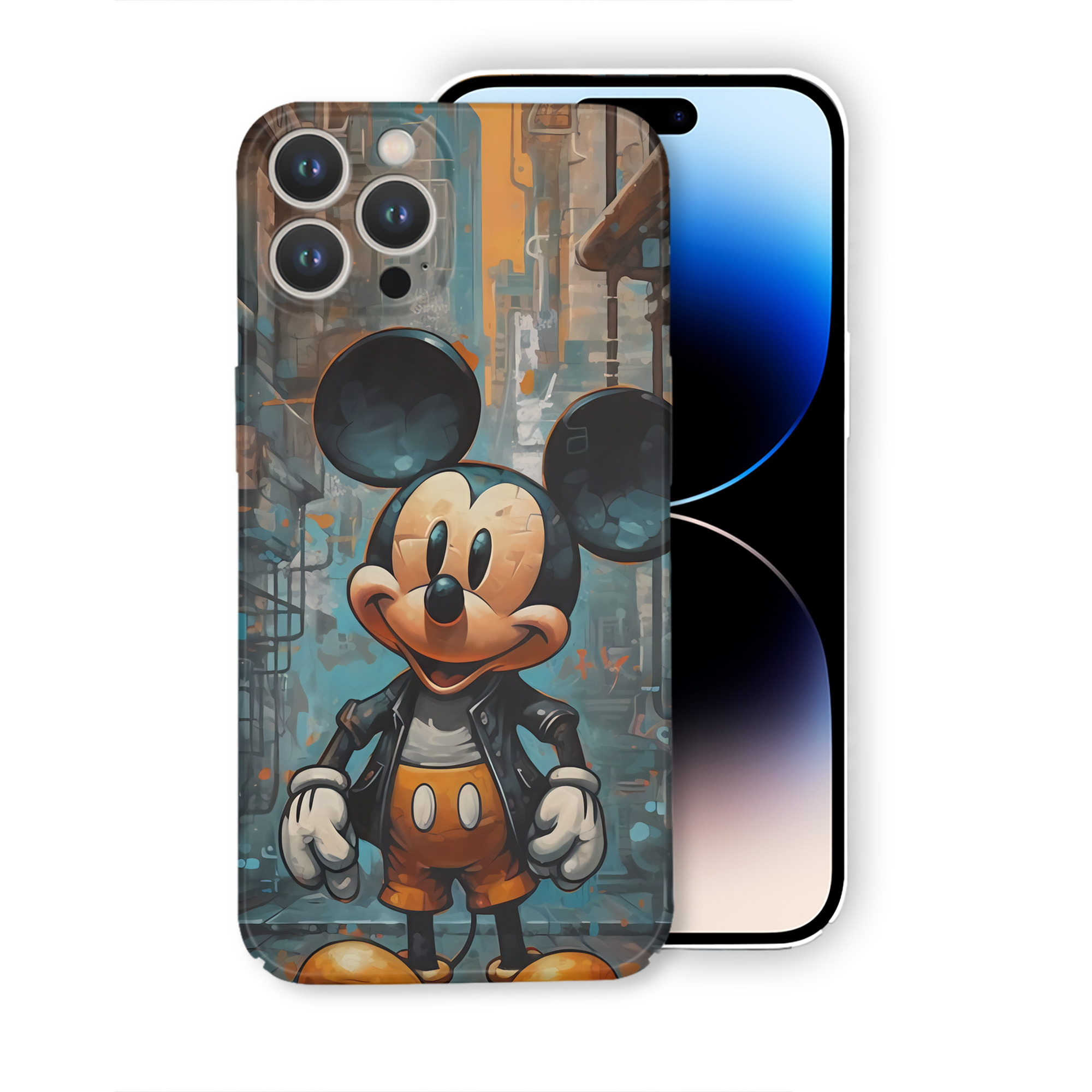 （画像用） ミッキーマウス Mickey Mouse 【iPhone 14シリーズ対応】ハードケース